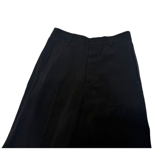 Vintage Jean Paul Gaultier Femme Wide Leg Trousers in Black - Picture 3 of 5